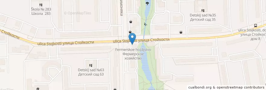 Mapa de ubicacion de Живика en Russia, Северо-Западный Федеральный Округ, Oblast' Di Leningrado, San Pietroburgo, Округ Ульянка.