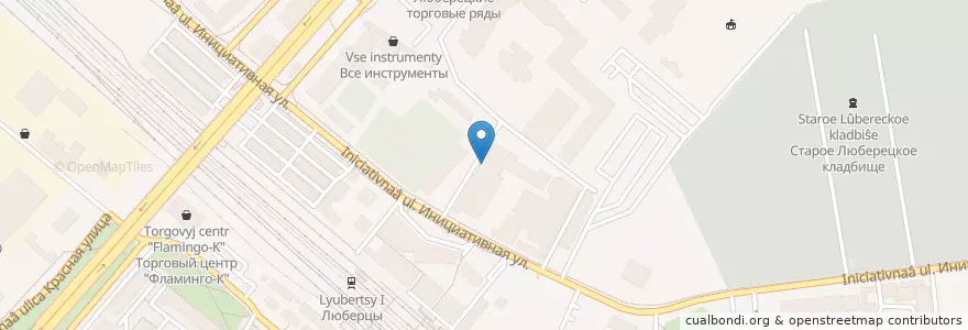 Mapa de ubicacion de Пиросмани en 俄罗斯/俄羅斯, Центральный Федеральный Округ, 莫斯科州, Городской Округ Люберцы.