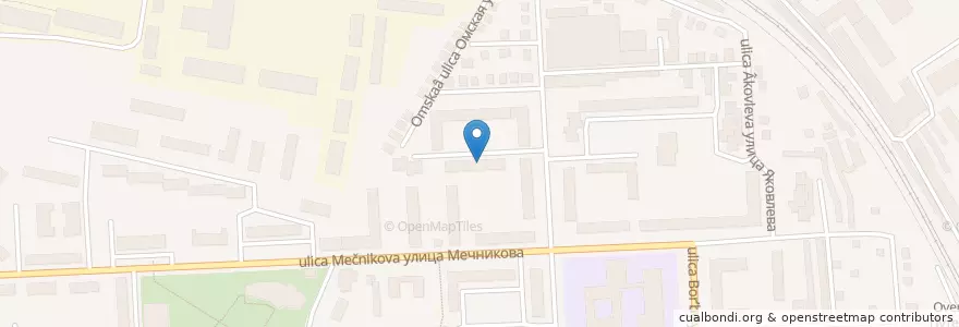 Mapa de ubicacion de Библиотека им. Чернышевского Н. Г. en Russia, Siberian Federal District, Krasnoyarsk Krai, Krasnoyarsk Urban Okrug.
