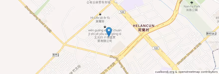 Mapa de ubicacion de 慈聖堂 en Taiwán, Provincia De Taiwán, Hsinchu, 北區.