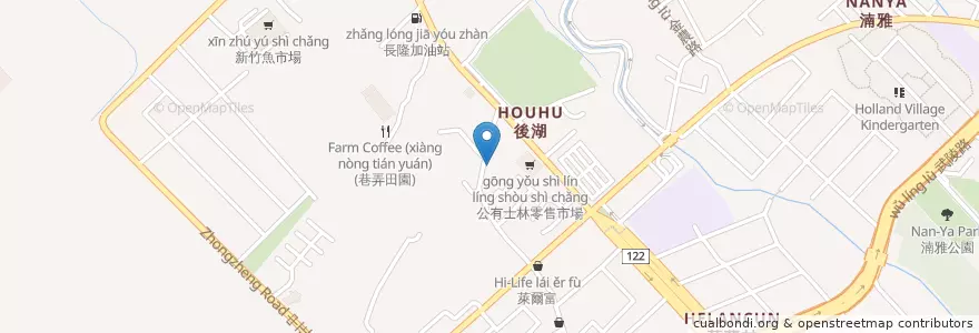 Mapa de ubicacion de 福林佛堂 en تايوان, مقاطعة تايوان, سين شو, 北區.