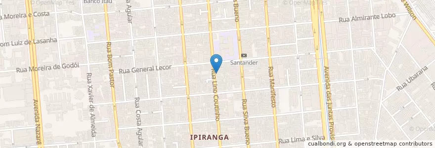 Mapa de ubicacion de Damp Sorvetes en Бразилия, Юго-Восточный Регион, Сан-Паулу, Região Geográfica Intermediária De São Paulo, Região Metropolitana De São Paulo, Região Imediata De São Paulo, Сан-Паулу.