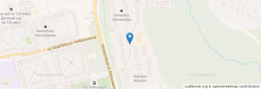 Mapa de ubicacion de Детская школа искусств N8 en 러시아, Центральный Федеральный Округ, Калужская Область, Городской Округ Калуга.