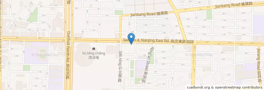 Mapa de ubicacion de 鍋爸涮涮鍋 en Taiwan, New Taipei, Taipei, Songshan District.