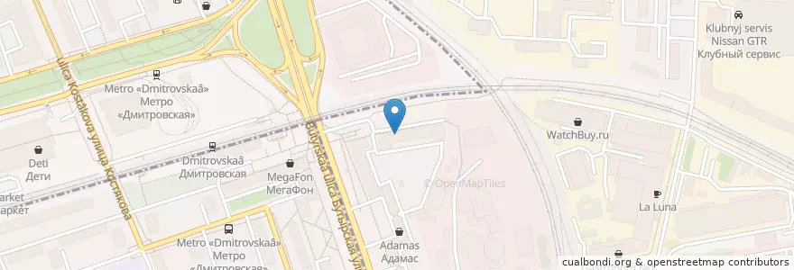 Mapa de ubicacion de Еврофарм en Russia, Distretto Federale Centrale, Москва, Северный Административный Округ, Бутырский Район.