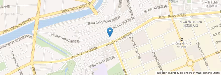 Mapa de ubicacion de 林邑樵耳鼻喉科診所 en تايوان, كاوهسيونغ, 楠梓區.