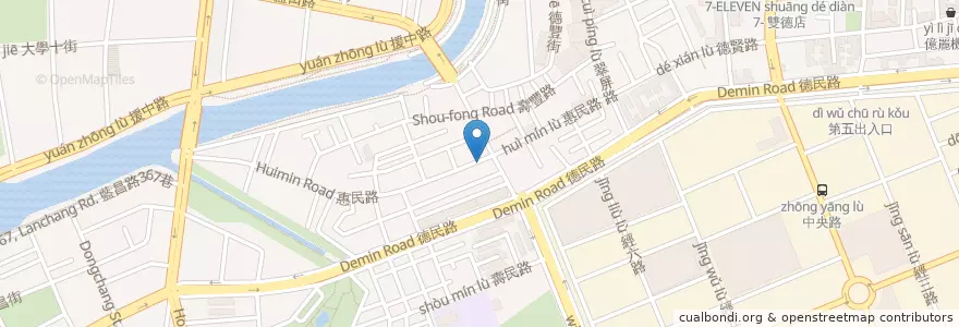 Mapa de ubicacion de 湯好火鍋 en 臺灣, 高雄市, 楠梓區.