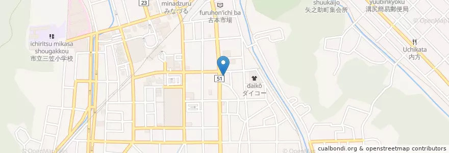 Mapa de ubicacion de まこと en 日本, 京都府, 舞鶴市.