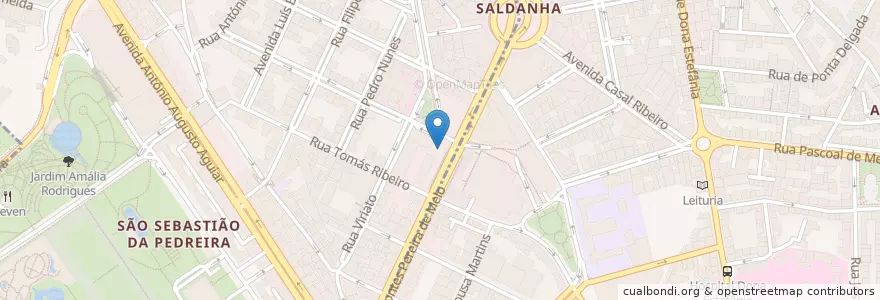 Mapa de ubicacion de Bicicletas Gira Estação 403 en ポルトガル, Área Metropolitana De Lisboa, Lisboa, Grande Lisboa, リスボン.