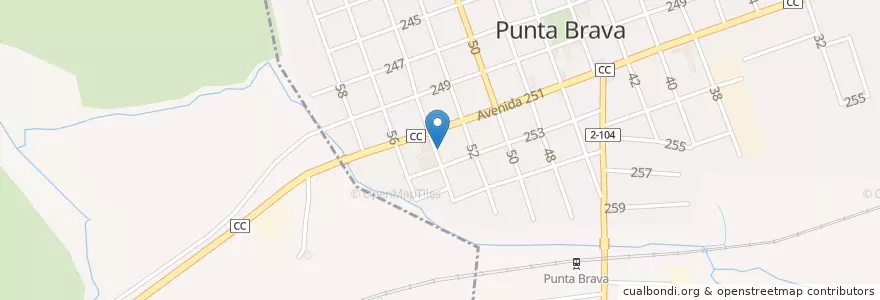 Mapa de ubicacion de El Bombazo en Küba, La Habana, Artemisa, La Lisa, Bauta.