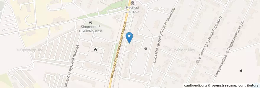 Mapa de ubicacion de НеоМакс Социальный en ロシア, 中央連邦管区, モスクワ州, Коломенский Городской Округ.