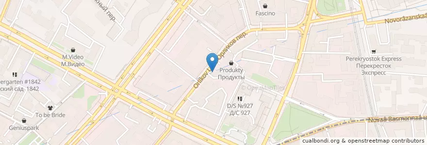 Mapa de ubicacion de Insider en Rusland, Centraal Federaal District, Moskou, Центральный Административный Округ, Красносельский Район.