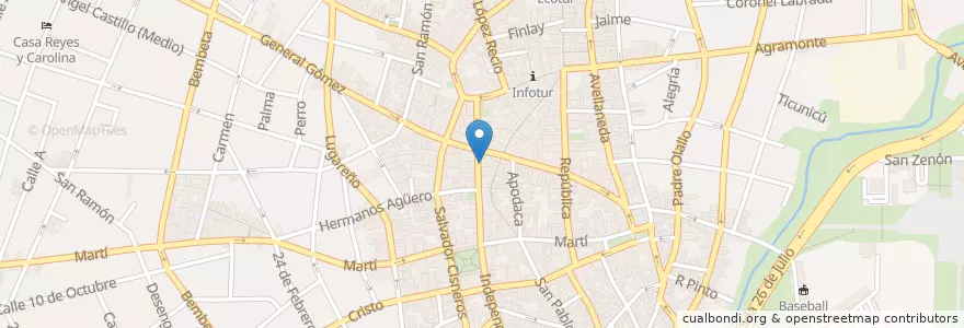 Mapa de ubicacion de Blu Blu en كوبا, Camagüey, Camagüey, Ciudad De Camagüey.