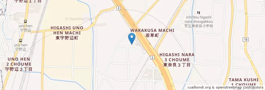 Mapa de ubicacion de 南茨木交番 en Japan, 大阪府, 茨木市.