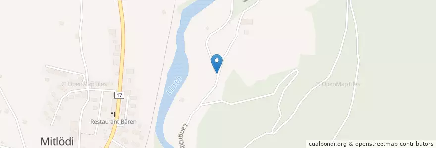 Mapa de ubicacion de Robidog en Schweiz/Suisse/Svizzera/Svizra, Glarus, Glarus Süd.