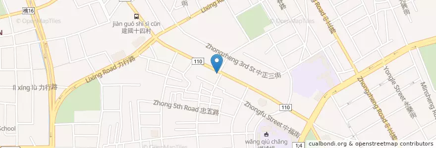 Mapa de ubicacion de 日安動物醫院 en Taiwan, Taoyuan, Taoyuan.