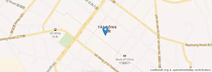 Mapa de ubicacion de 川香麻辣香锅 en Chine, Shandong, 青岛市, 市北区 (Shibei).