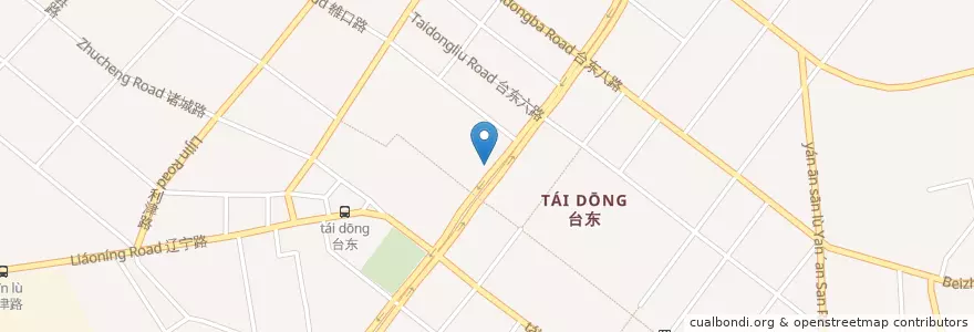 Mapa de ubicacion de 中国光大银行 en Çin, Şantung, 青岛市, 市北区 (Shibei).