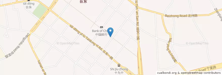 Mapa de ubicacion de 大心韩国料理专门店 en China, Shandong, 青岛市, 市北区 (Shibei).