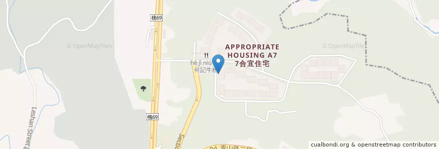 Mapa de ubicacion de 麥味登龜山文青店 en Taiwan, Taoyuan, Guishan District.
