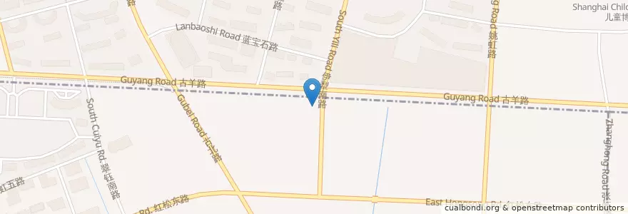 Mapa de ubicacion de Shanghai Institute of Continuing Education en China, Shanghai.