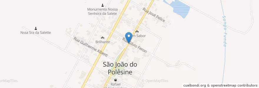 Mapa de ubicacion de Reni Bar e Lancheria en 브라질, 남부지방, 히우그란지두술, Região Geográfica Intermediária De Santa Maria, Região Geográfica Imediata De Santa Maria, São João Do Polêsine.