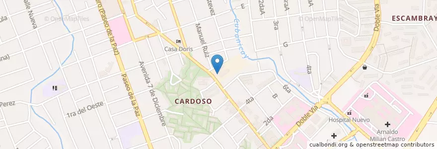Mapa de ubicacion de Fernando Cuesta Piloto en کوبا, Villa Clara, Santa Clara, Ciudad De Santa Clara.