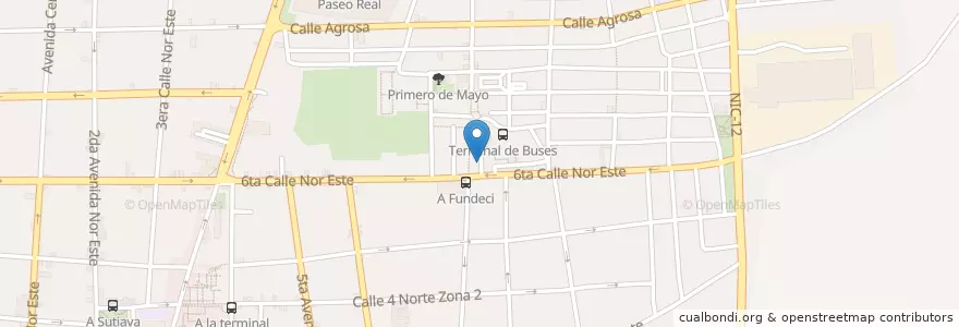 Mapa de ubicacion de Nic El Pollo en Nicaragua, Leon, Leon (Municipality).