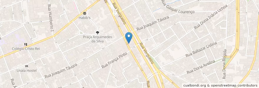 Mapa de ubicacion de Itaú en Brasil, Región Sudeste, San Pablo, Região Geográfica Intermediária De São Paulo, Região Metropolitana De São Paulo, Região Imediata De São Paulo, San Pablo.