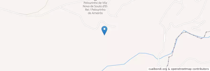 Mapa de ubicacion de Lamego en Portogallo, Nord, Viseu, Douro, Lamego, Vila Nova De Souto D'El-Rei.