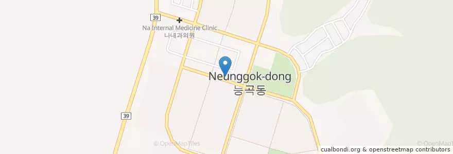 Mapa de ubicacion de 능곡경희한의원 en 대한민국, 경기도, 시흥시.