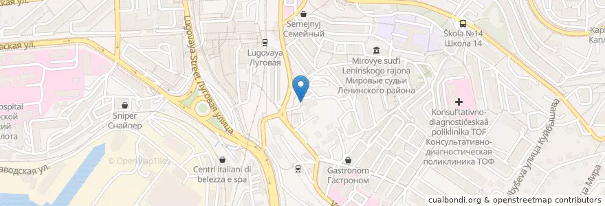 Mapa de ubicacion de CityOil en Россия, Дальневосточный Федеральный Округ, Приморский Край, Владивостокский Городской Округ.