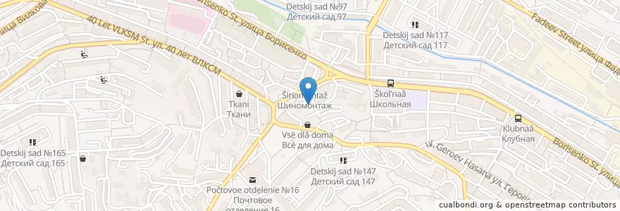 Mapa de ubicacion de Транзитойл en Rusia, Дальневосточный Федеральный Округ, Приморский Край, Владивостокский Городской Округ.