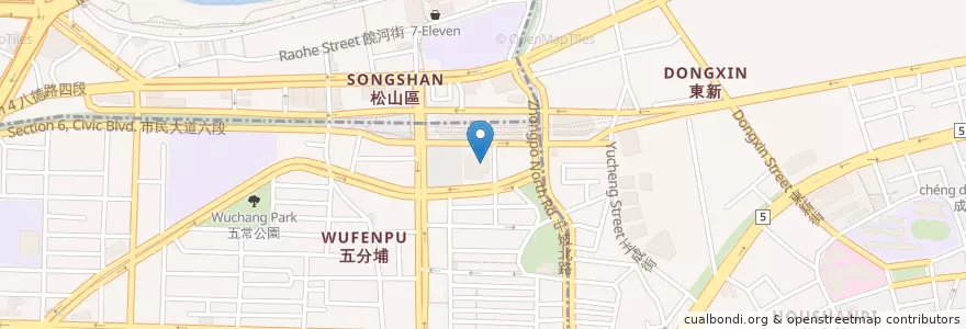 Mapa de ubicacion de Fo Guang Shan Taipei Vihara en Taiwan, New Taipei, Taipei, Xinyi District.