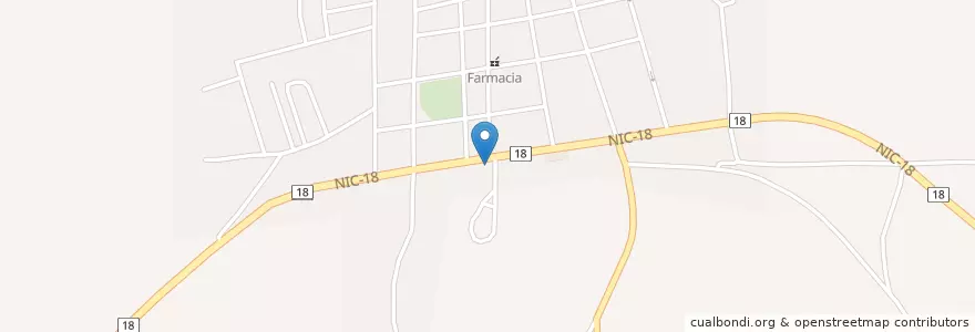 Mapa de ubicacion de FARMACIA GULMARA en Nicaragua, Masaya, Masatepe (Municipio).
