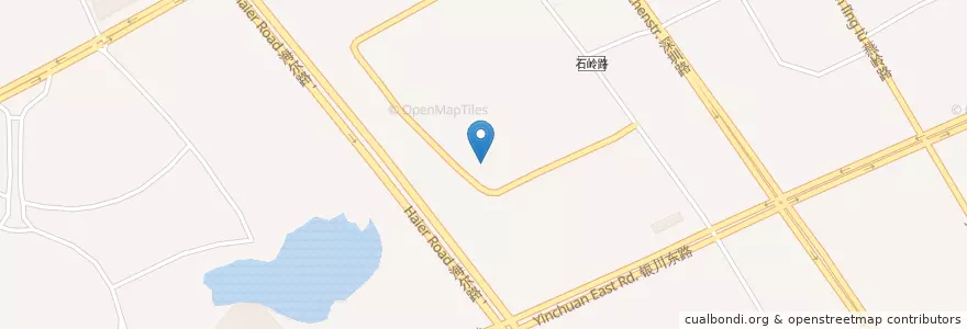 Mapa de ubicacion de Standard Chartered Bank en Çin, Şantung, 青岛市, 崂山区.