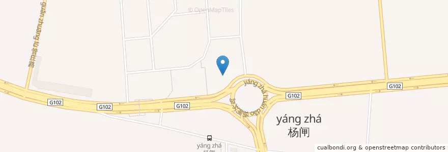Mapa de ubicacion de 中国建设银行 en China, Beijing, Hebei, Chaoyang District.
