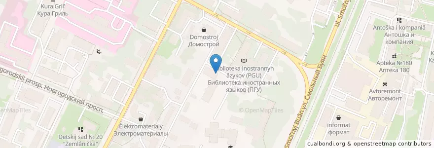 Mapa de ubicacion de Норд медика en Russland, Föderationskreis Nordwest, Oblast Archangelsk, Приморский Район, Городской Округ Архангельск.
