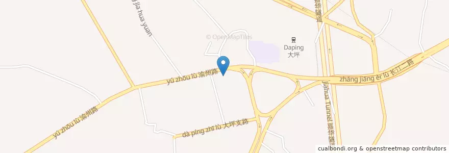 Mapa de ubicacion de 星巴克 en 中国, 重庆市, 重庆市中心, 渝中区 (Yuzhong).