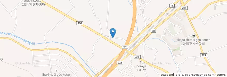 Mapa de ubicacion de 焼肉ダイニング 弘 en Japan, 大阪府, 和泉市.