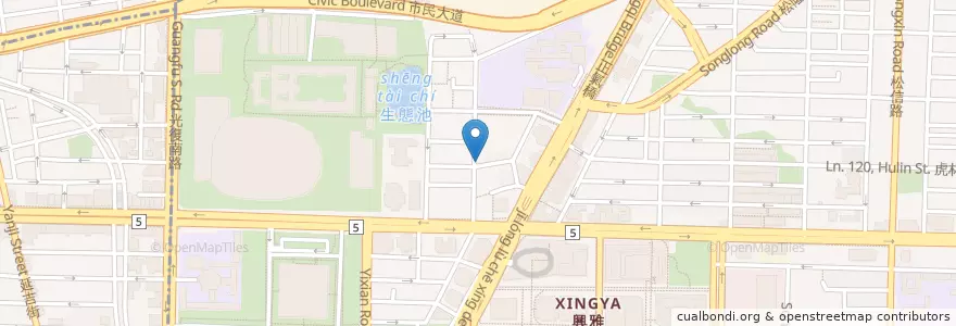 Mapa de ubicacion de 味家魯肉飯 en Tayvan, 新北市, Taipei, 信義區.