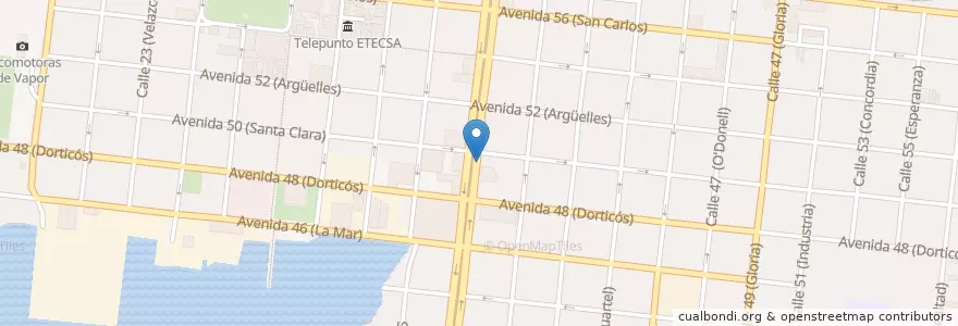 Mapa de ubicacion de Restaurant “El Campesino” en Cuba, Cienfuegos, Cienfuegos, Ciudad De Cienfuegos.