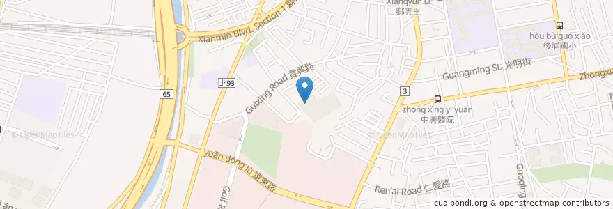 Mapa de ubicacion de SUBWAY en Tayvan, 新北市, 板橋區.