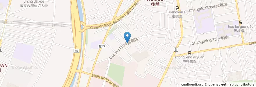 Mapa de ubicacion de 萬佳鄉 en Taiwan, New Taipei, Banqiao District.