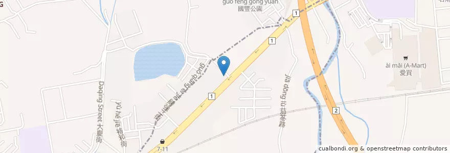 Mapa de ubicacion de 千葉火鍋 en 臺灣, 桃園市, 桃園區.