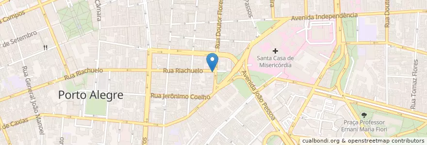 Mapa de ubicacion de Bauru do Centro en Brasil, Região Sul, Rio Grande Do Sul, Região Metropolitana De Porto Alegre, Região Geográfica Intermediária De Porto Alegre, Região Geográfica Imediata De Porto Alegre, Porto Alegre.
