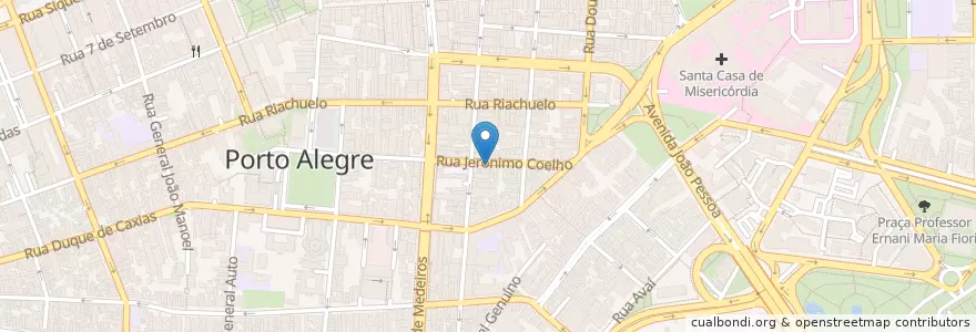 Mapa de ubicacion de Restaurante Estrela do Porto en 브라질, 남부지방, 히우그란지두술, Região Metropolitana De Porto Alegre, Região Geográfica Intermediária De Porto Alegre, Região Geográfica Imediata De Porto Alegre, 포르투알레그리.