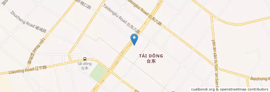 Mapa de ubicacion de 微萨手握披 en الصين, شاندونغ, مدينة تشينغداو, 市北区 (Shibei).