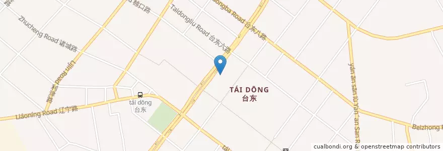 Mapa de ubicacion de 松和路1号 en 中国, 山东省, 青岛市, 市北区.