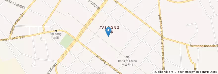 Mapa de ubicacion de 第1佳大鸡排 en Китай, Шаньдун, 青岛市, 市北区 (Shibei).